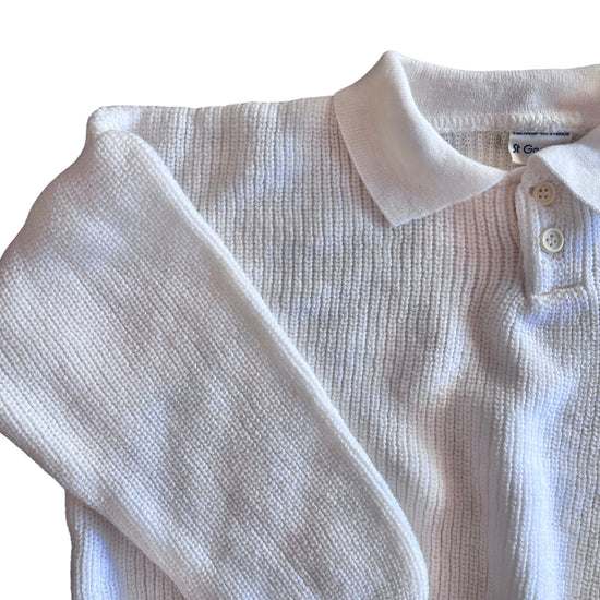 Load image into Gallery viewer, 1980&amp;#39;s White Jumper / 5-6Y
