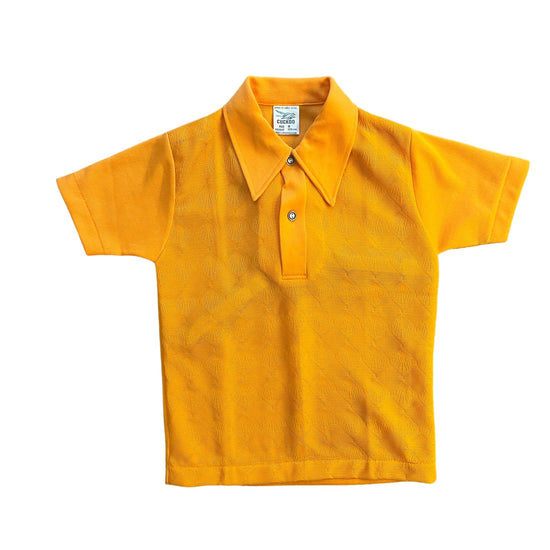 1960's Orange Shirt / 6-8Y