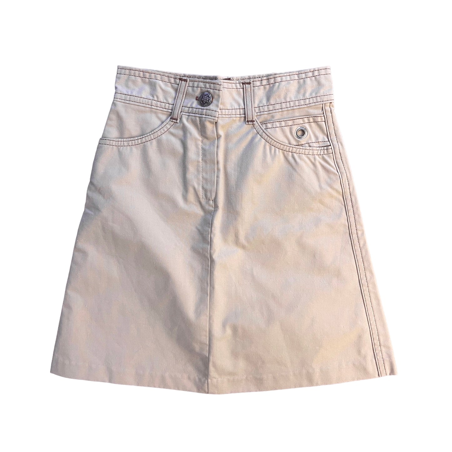 Long khaki discount skirts 70s