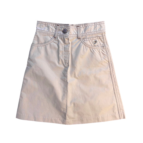 Vintage 70s Beige "Sahara" Girl's Skirt / 5-6Y