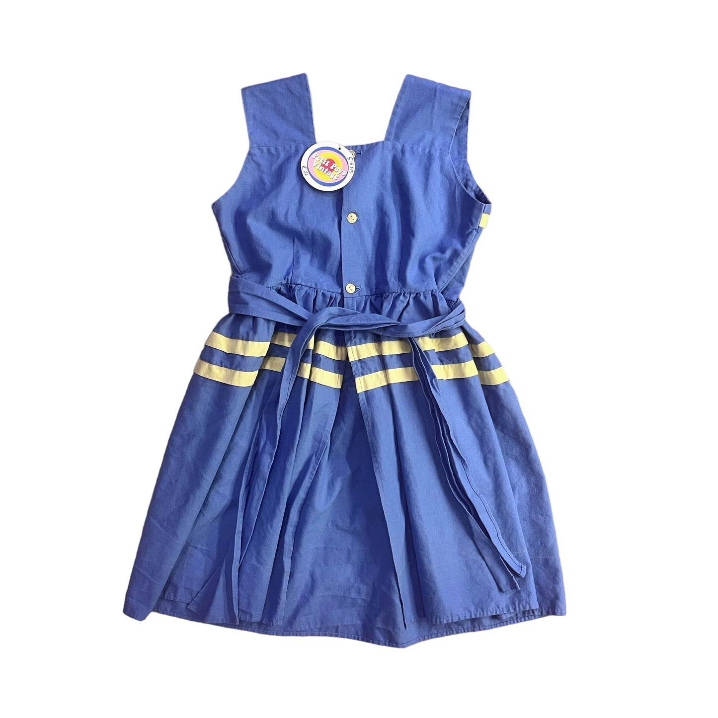 1960's Blue Dress/ Blouse / 5-6Y