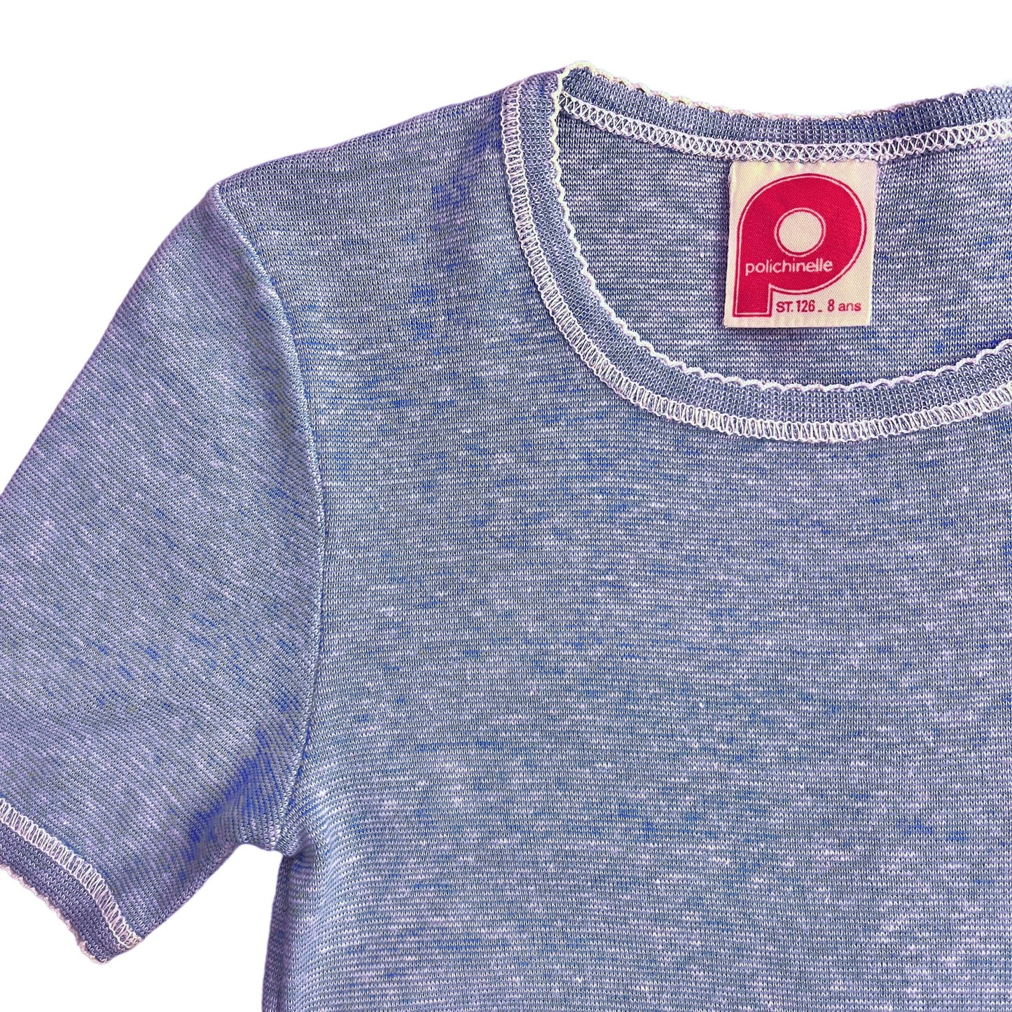 1970's Cotton Blue Tee / 4-5Y