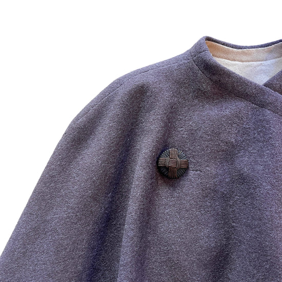 1960's Brown Wool Cape /5-6Y