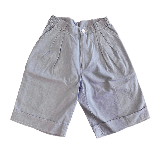 1970's White/Blue Thinstripes Shorts 4-5 Years