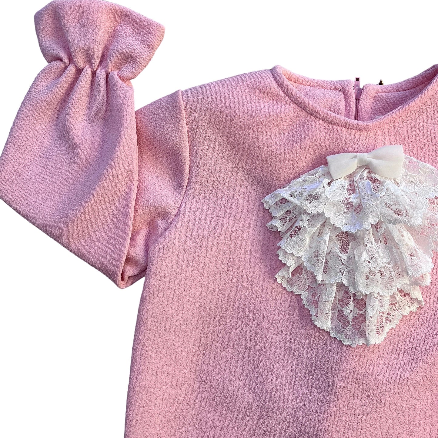 1960's Pink Mod Plastron Dress 4-5Y