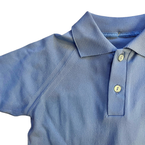 Vintage 1960's Blue Polo Shirt 4-5Y