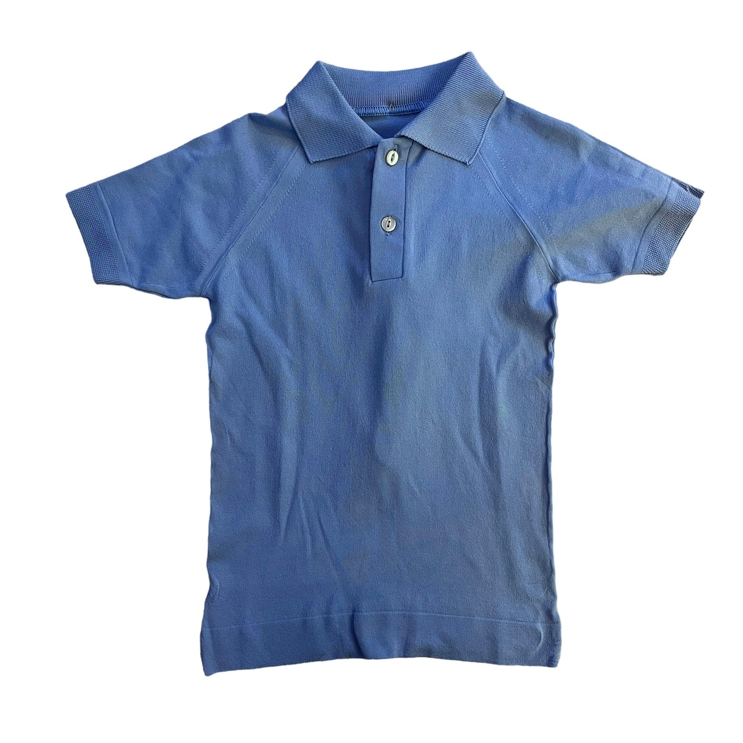 Vintage 1960's Blue Polo Shirt 4-5Y