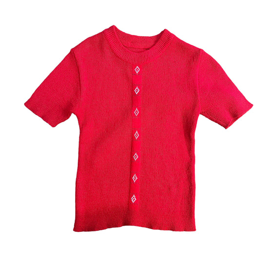 Vintage 1960's Red Top 4-5Y