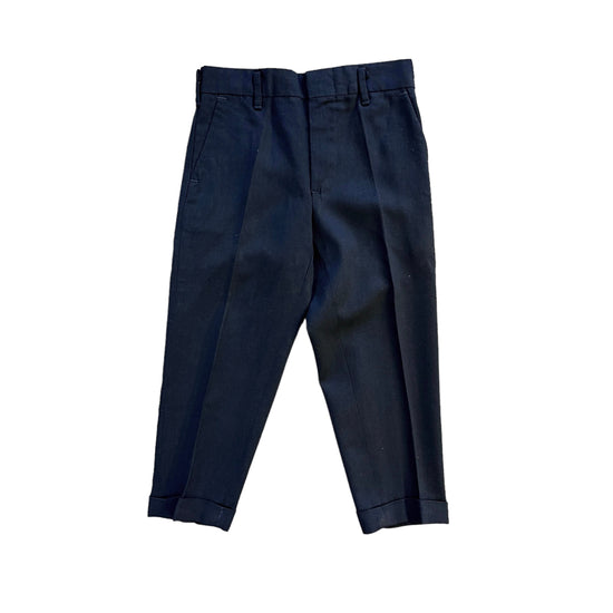 1970's Charcoal Trousers / 5-6Y