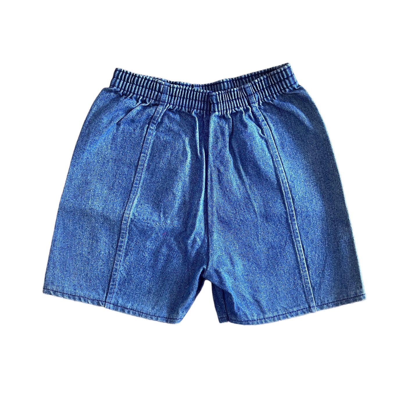 Vintage 1970's Blue Denim Shorts / 3-4Y