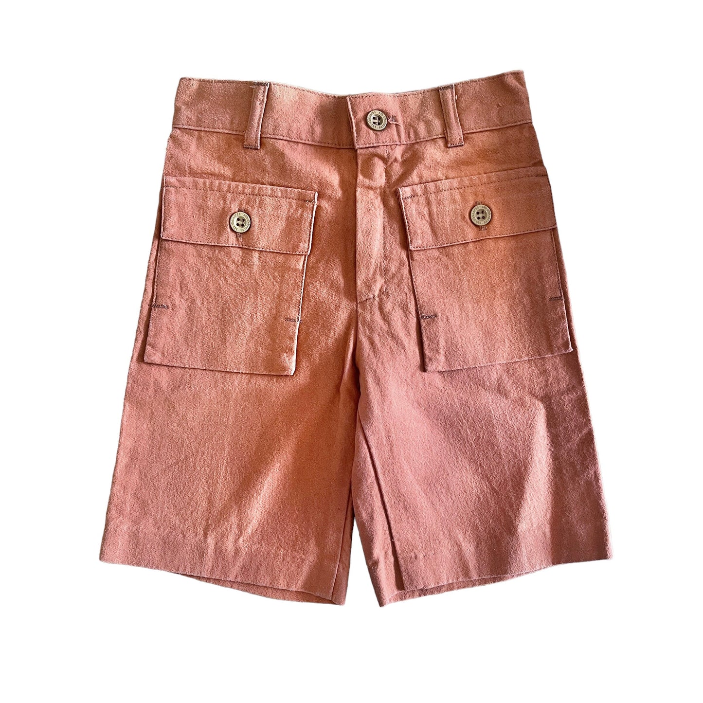 Vintage 1960's Rust Shorts / 3-4Y