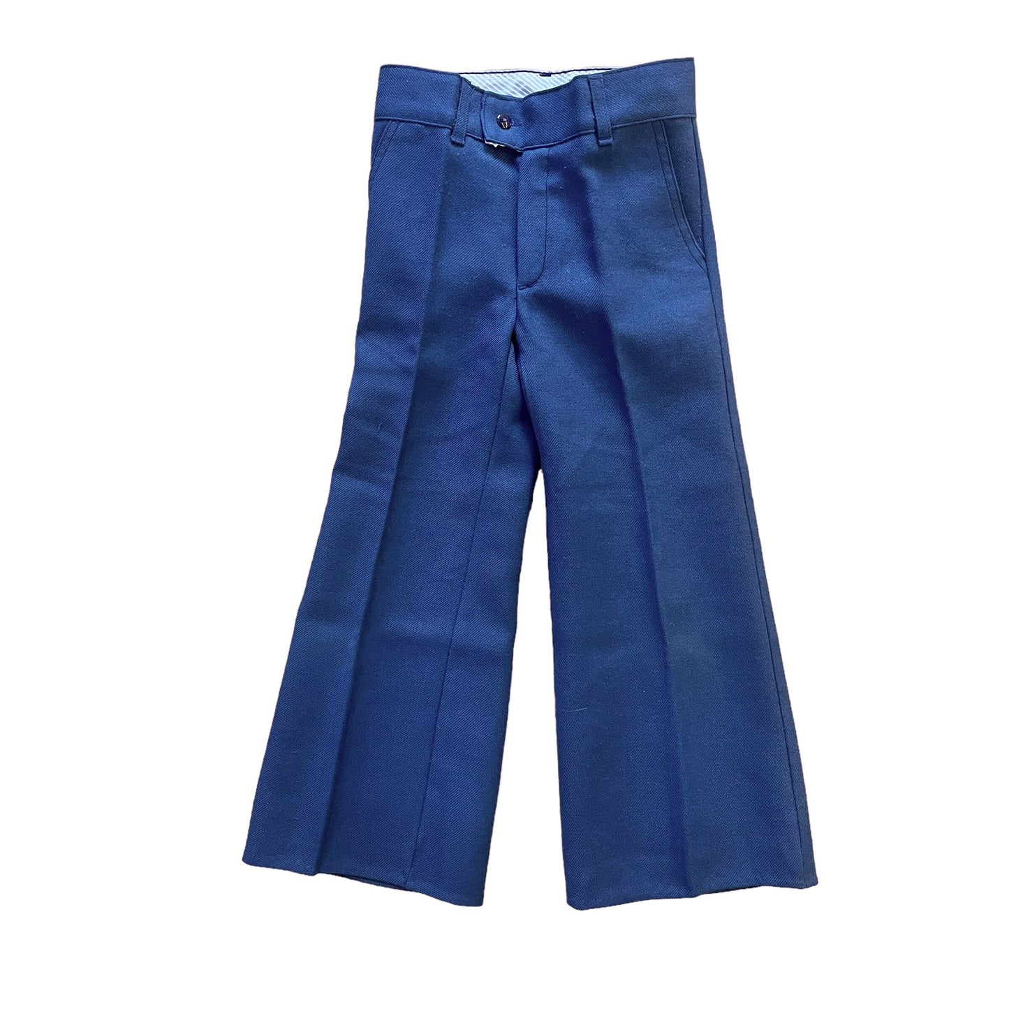 Vintage 70's Blue Flares / 3-4Y