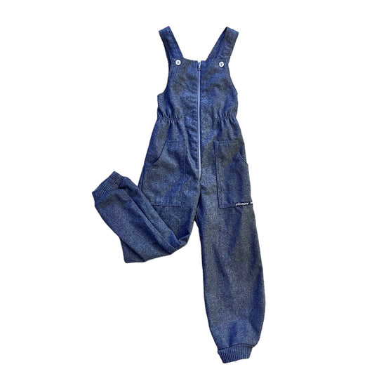 1970's Grey Dungarees / 4-5 Years