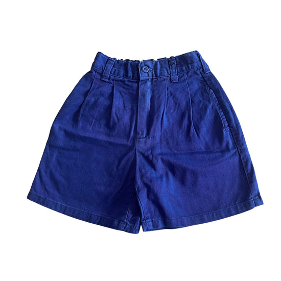 Vintage 1970's Navy Shorts / 3-4Y