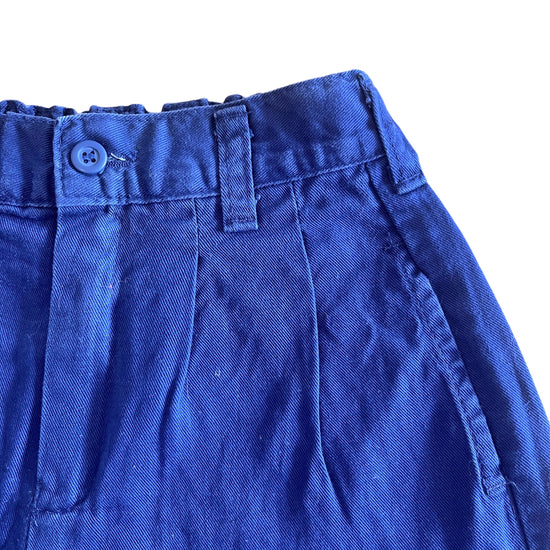 Vintage 1970's Navy Shorts / 3-4Y