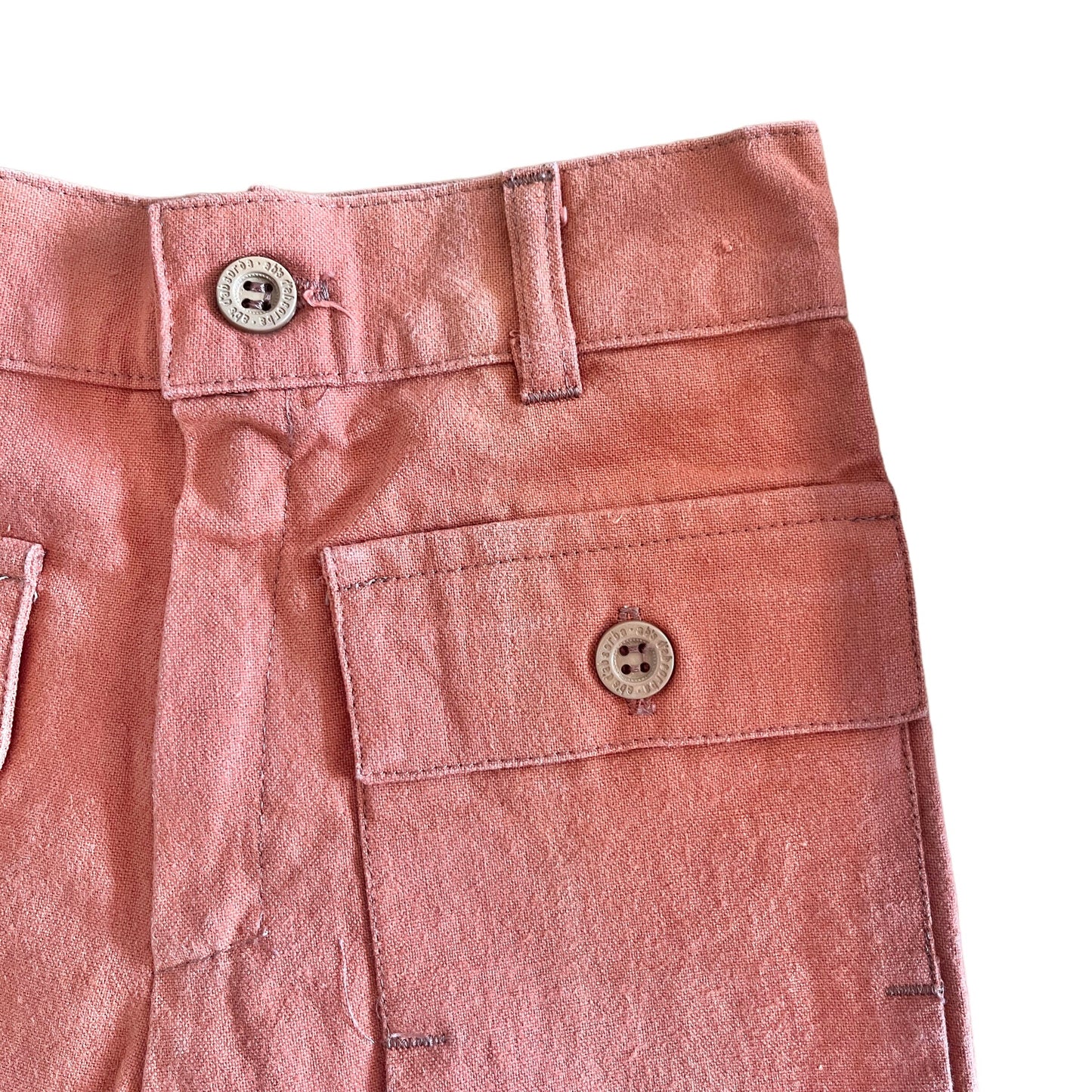 Vintage 1960's Rust Shorts / 3-4Y