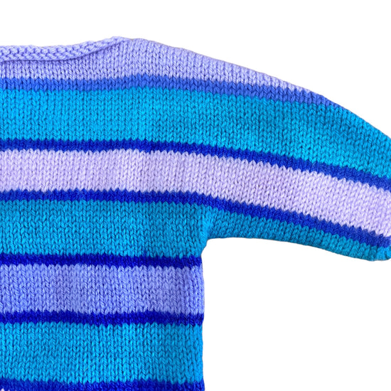 1970's Striped Knitted Top 2-3Y