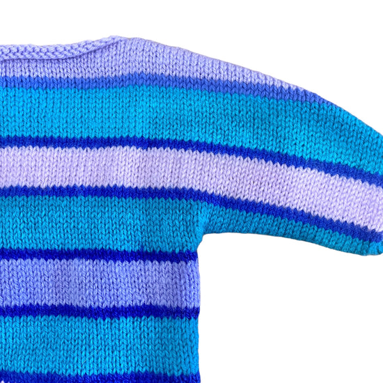 Load image into Gallery viewer, 1970&amp;#39;s Striped Knitted Top 2-3Y
