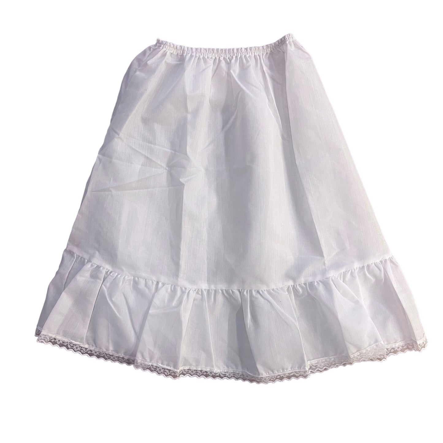 1960s White Petticoat Skirt 18-24 Months
