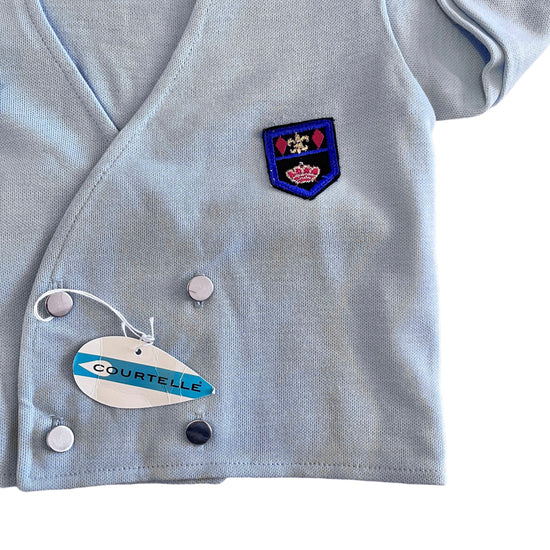 Load image into Gallery viewer, 1960&amp;#39;s Blue Cardigan / 3-4Y
