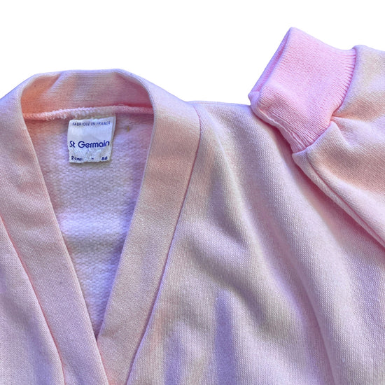 1980s Pink Cardigan 18-24 Months