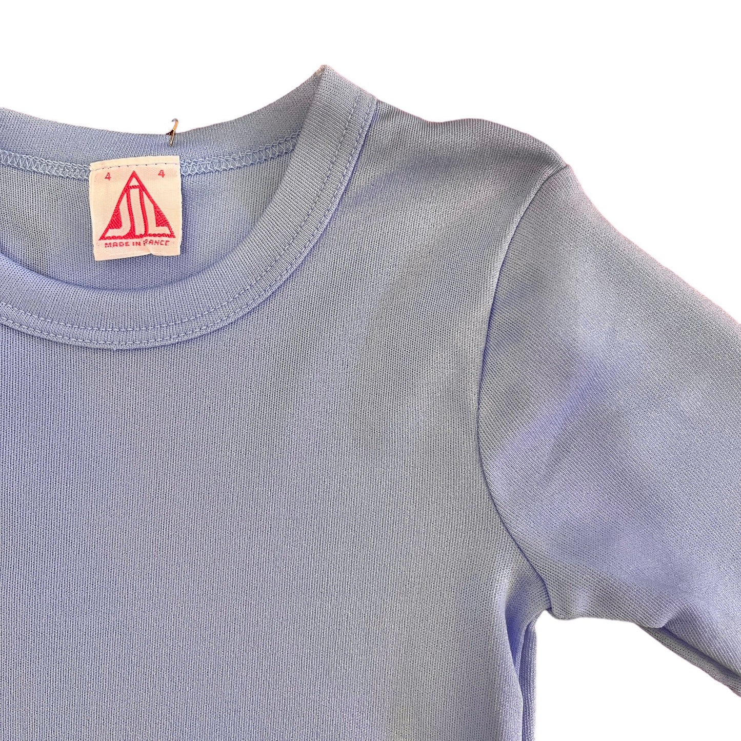 1970's Nylon Blue Tee 2-3Y