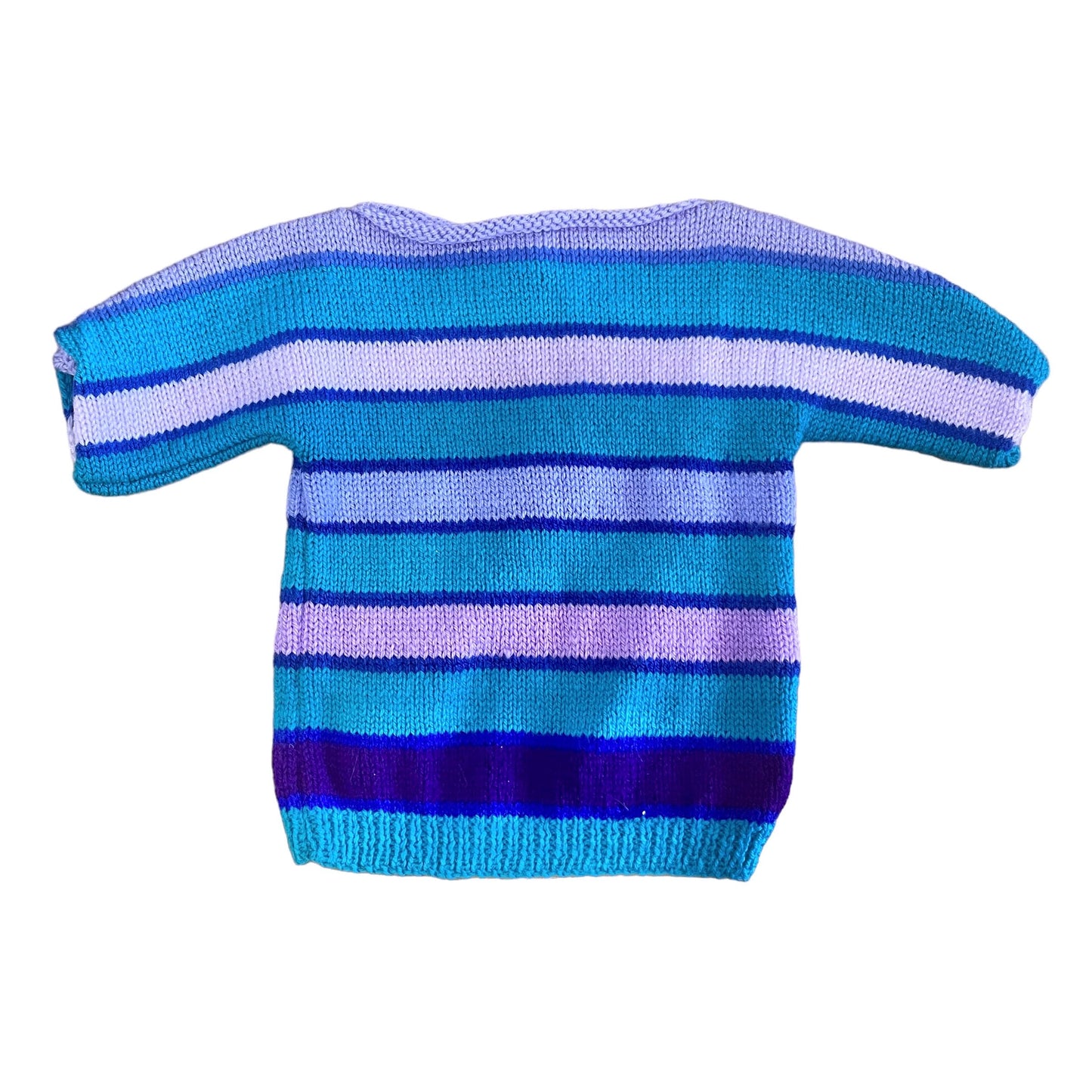 1970's Striped Knitted Top 2-3Y