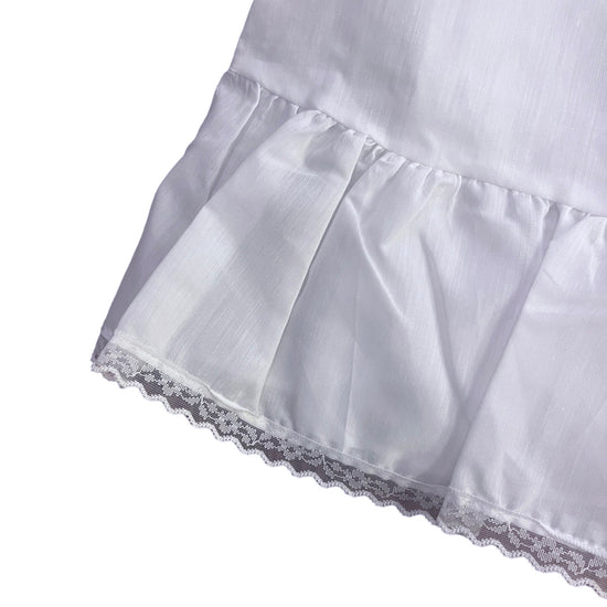1960s White Petticoat Skirt 18-24 Months