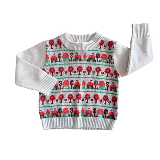 1970s Knitted Jumper 3-6 Months