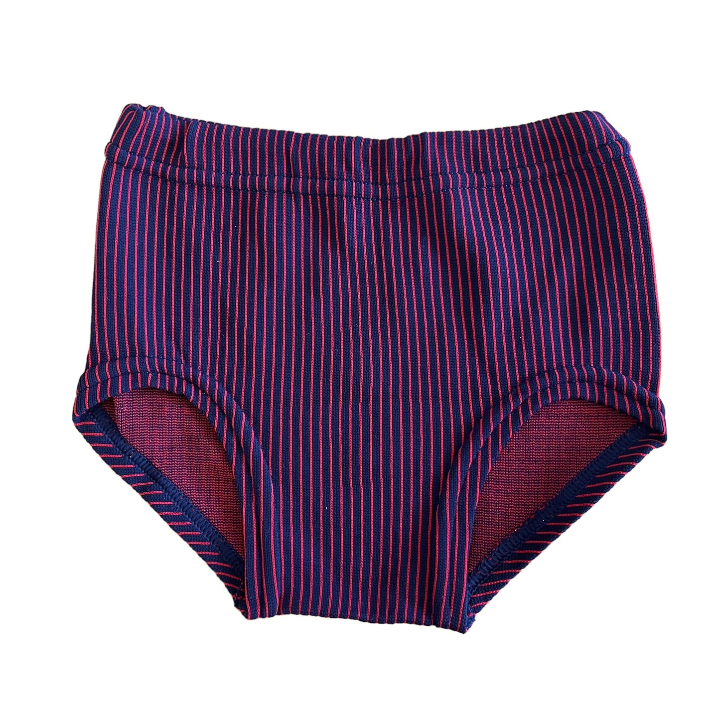 70's Striped Swimming Trunks / Pants 3-4Y