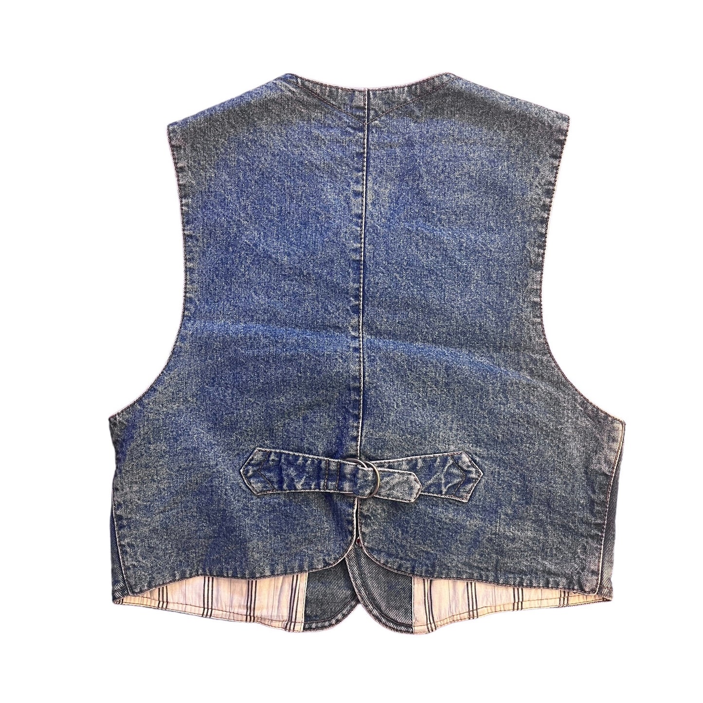 1980's Denim Waistcoat 10-12Y