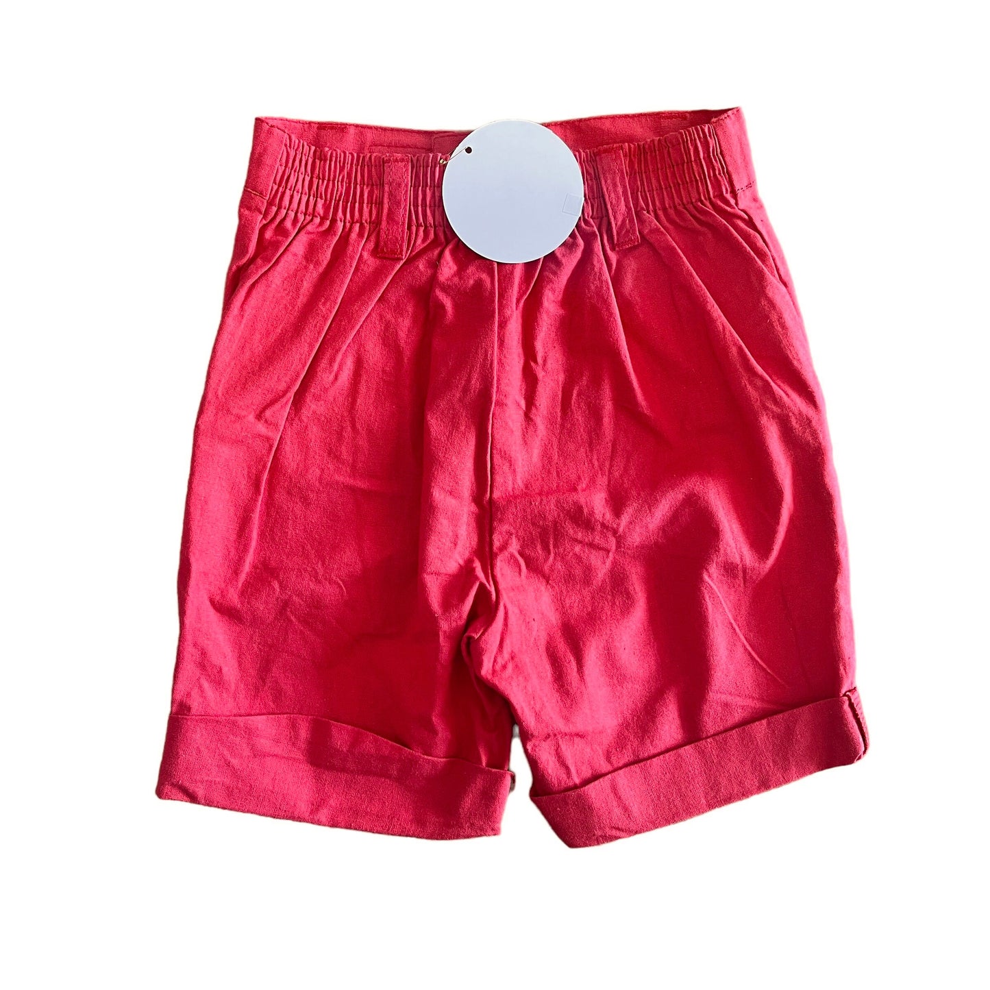 1970's Red Shorts / 9-12M