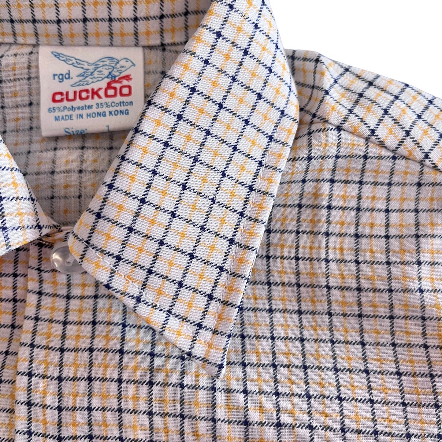 Vintage 1970's Check Shirt / 9-12M