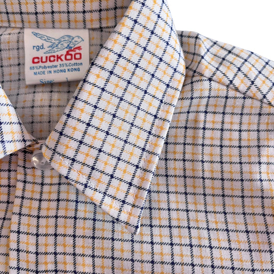 Vintage 1970's Check Shirt / 9-12M