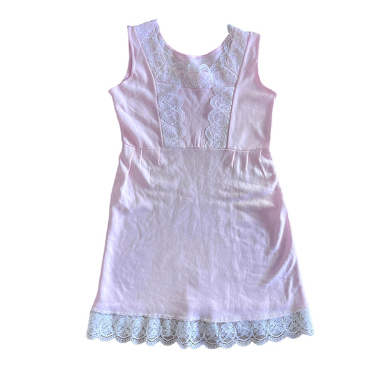 1960's Light Pink Petticoat Dress / 18-24 Months